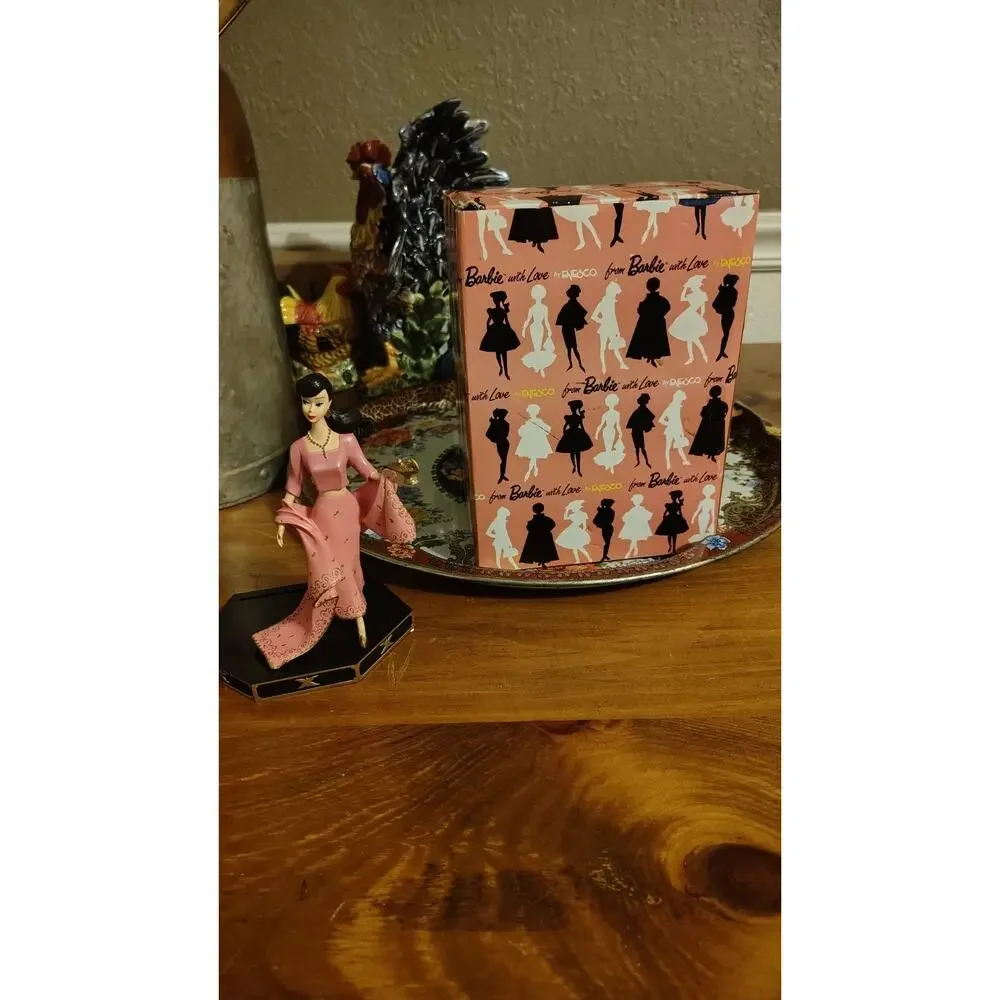 Enesco Barbie A Thousand and One Nights 1996 Barbie With Love 6" - Picture 12 of 12
